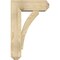 Ekena Millwork Thorton Craftsman Rough Sawn Bracket w/ Offset Brace, Douglas Fir, 8"W x 22"D x 34"H BKT0806X22X34THR04RDF - alternate 4